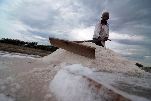  Gambar  Tiga Hal Bisa Tingkatkan Kesejahteraan Petani  Garam  