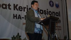 Bambang Supriyanto Ketua HAE IPB (foto: panitia Rakernas HAE IPB)