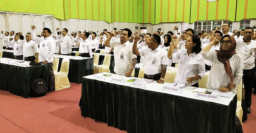 Peserta pelatihan petugas Penilai Usaha Perkebunan (PUP), 21 - 27 April 2019 di LPP Jogjakarta (Foto: Dokumen Kementan)
