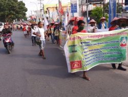 Aksi Jalan Kaki Petani Sumut ke Istana Kembali Dilanjutkan