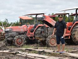 Gubernur Kalteng Tinjau Infrastruktur Pertanian Program Food Estate di Kapuas