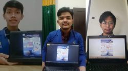 Ardi Lukman Hakim, Ruzain Rafie Sukma Putra, dan Adityo Pratomo Putro penggagas inovasi Eco-Cement
