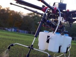 Pertimbangkan Penggunaan Drone, Upaya Distan HSU Basmi Hama di Lahan Pertanian