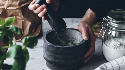 Pembuatan obat-obatan dari tanaman herbal