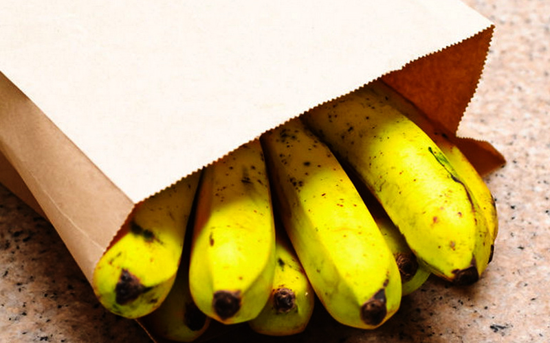 proses mematangkan pisang