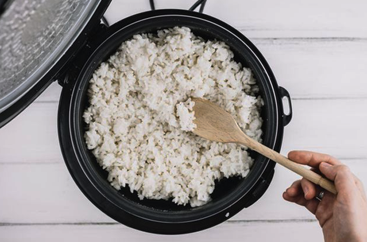 nasi beras putih