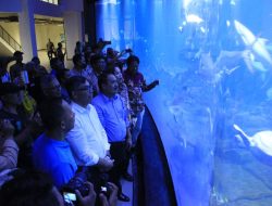 Sudah Diresmikan, Wisatawan Kini Bisa Datang ke Akuarium Terbesar Indonesia di Pangandaran