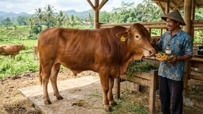 ilustrasi mengatasi pmk sapi potong